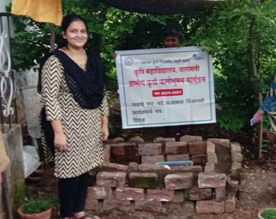 बहे येथे शून्य ऊर्जा शीतगृहाचे प्रात्यक्षिक