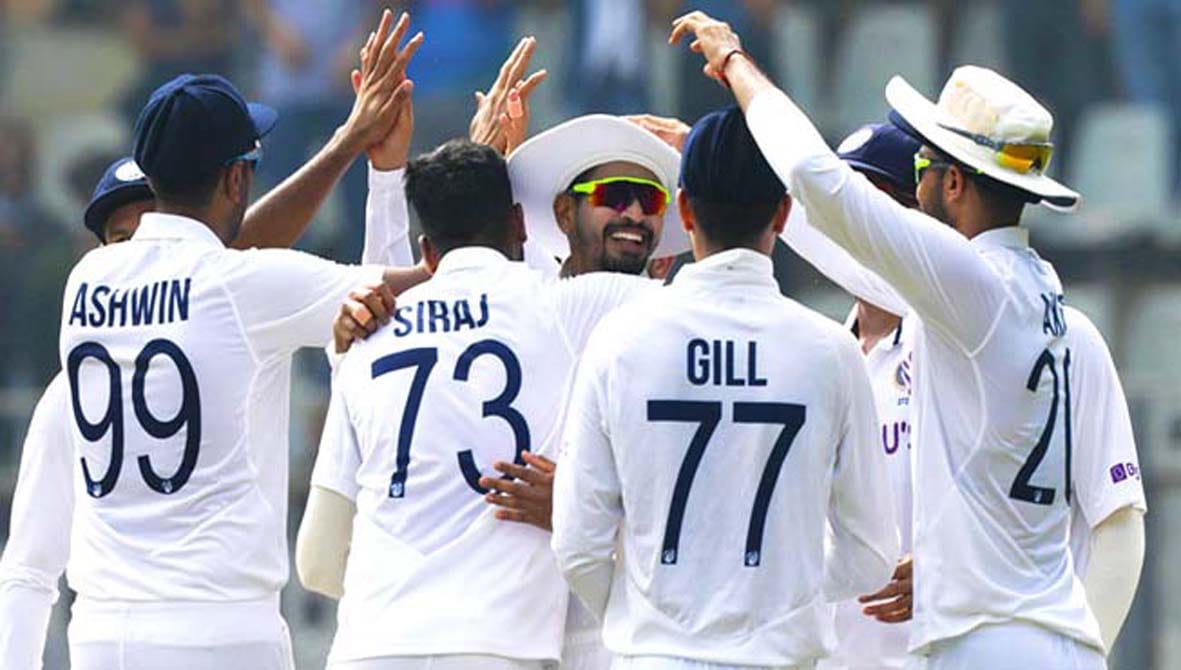 IND vs NZ । अवघ्या 62 धावांत न्यूझीलंडचा संघ गारद,एजाज पटेलनंतर,भारतीय गोलंदाजांचा जलवा