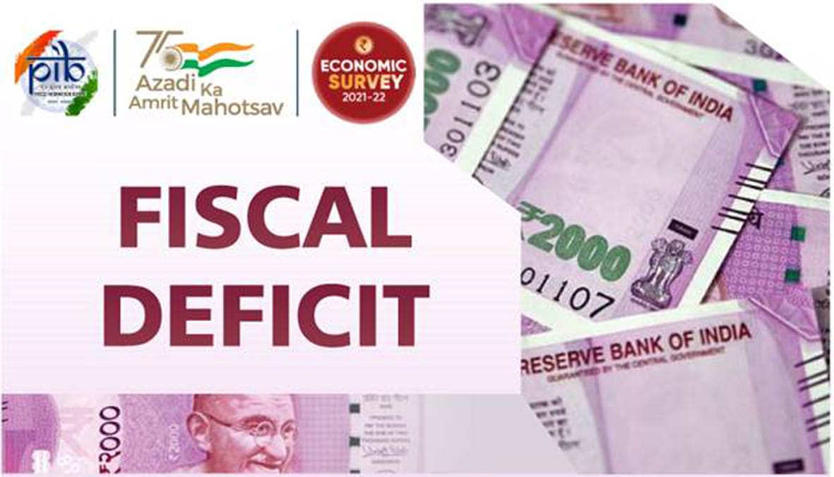 एप्रिल ते नोव्हेंबर 2021 कालावधीत वित्तीय तूट मागील दोन वर्षांच्या तुलनेत खूपच कमी