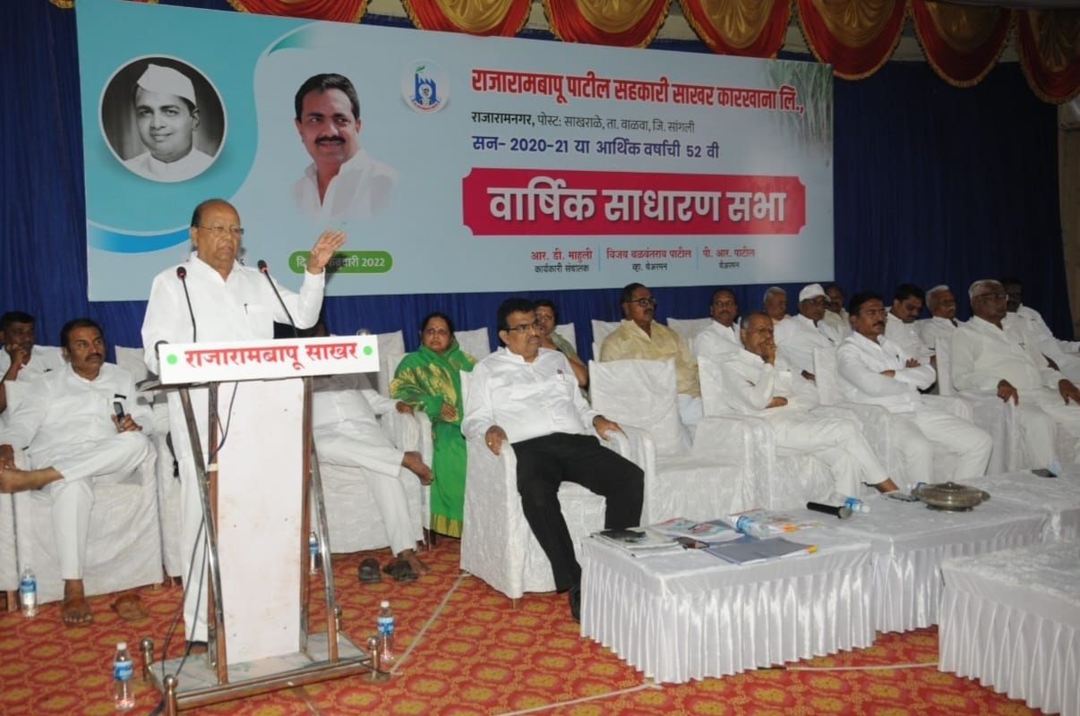 केंद्र सरकारने साखर निर्यातीस अनुदान दिले नाही,तर साखर उद्योगासमोर मोठे आर्थिक संकट-पी. आर.पाटील