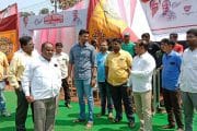 'जयंत कबड्डी प्रिमियर लिग' । युवा नेते प्रतिकदादा पाटील यांच्याकडून तयारीची पहाणी