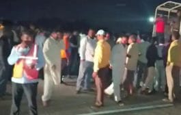 सांगोला-मिरज मार्गावर भीषण अपघात; दिंडीत कार घुसली,7 वारकरी ठार