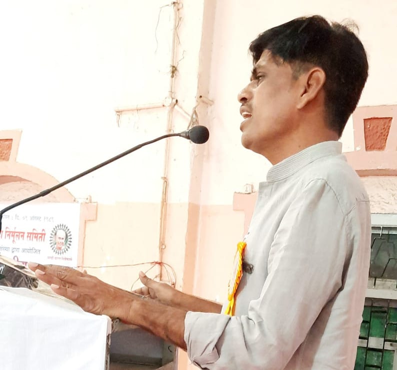 समाजात विवेक व विचार कायम जागी ठेवून जगण्याची गरज - सुप्रसिद्ध नाट्य कलावंत राजकुमार तांगडे