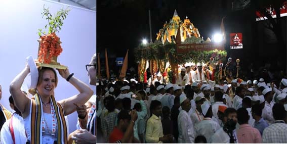 जी-20 प्रतिनिधींनी 'याची देही, याची डोळा' अनुभवला पालखी सोहळा