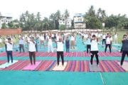 दैनंदिन योग अभ्यासामुळे शरीर,मन,भावनांना स्वास्थ्य लाभते - जिल्हा पोलीस अधीक्षक सोमनाथ घार्गे