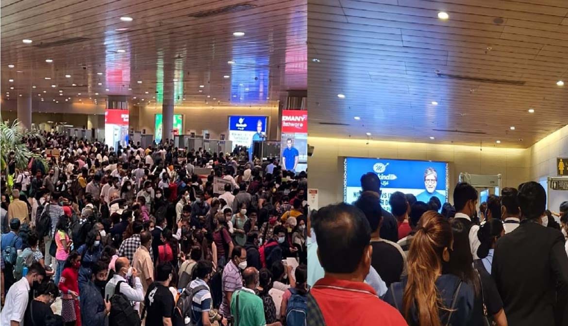दिल्ली,मुंबईसह देशातील प्रमुख विमानतळांवरील गर्दी टाळण्यासाठी हाती घेण्यात आल्या 'या' उपाययोजना