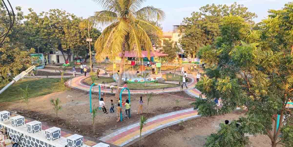राज्यातला पहिलाच प्रयोग : एरंडोल शहरात साकारतोय ‘पुस्तकांचा बगीचा’