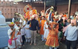 शिवमय वातावरणात आणि उत्साहात प्रतापगड येथे शिवप्रताप दिन साजरा