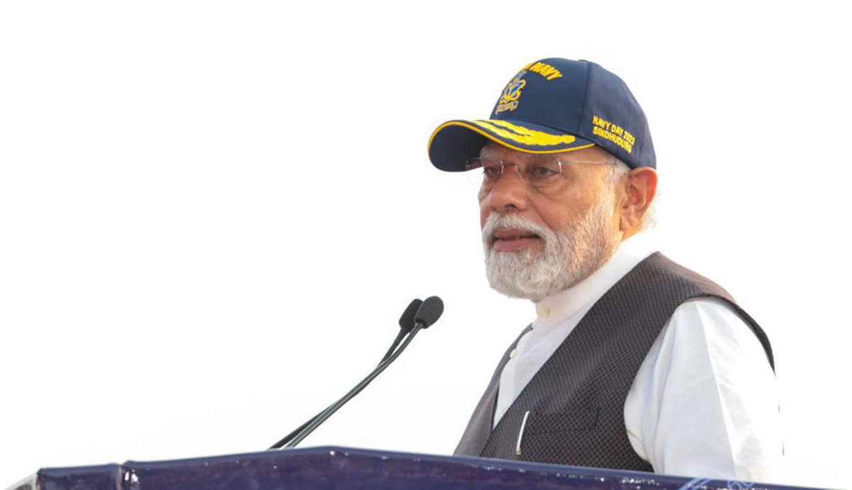 नौदलातील पदांना भारतीय नावे, तर गणवेशावर शिवमुद्रा..पंतप्रधान मोदींकडून दोन मोठ्या घोषणा
