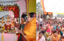 बहे रामलिंग बेटावर दुमदुमला श्रीरामाचा जयघोष; महाआरतीला राम भक्तांची रेकॉर्डब्रेक उपस्थिती