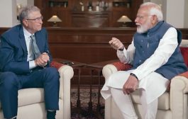 कृत्रिम बुद्धिमत्ता, डिजिटल क्रांती यांसह अनेक मुद्द्यांवर पंतप्रधान नरेंद्र मोदी आणि बिल गेट्स यांच्यात चर्चा