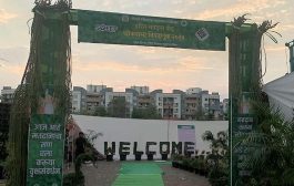पिंपरी चिंचवड महापालिकेच्या उद्यान विभागाने साकारला हरीत मतदान केंद्र उपक्रम
