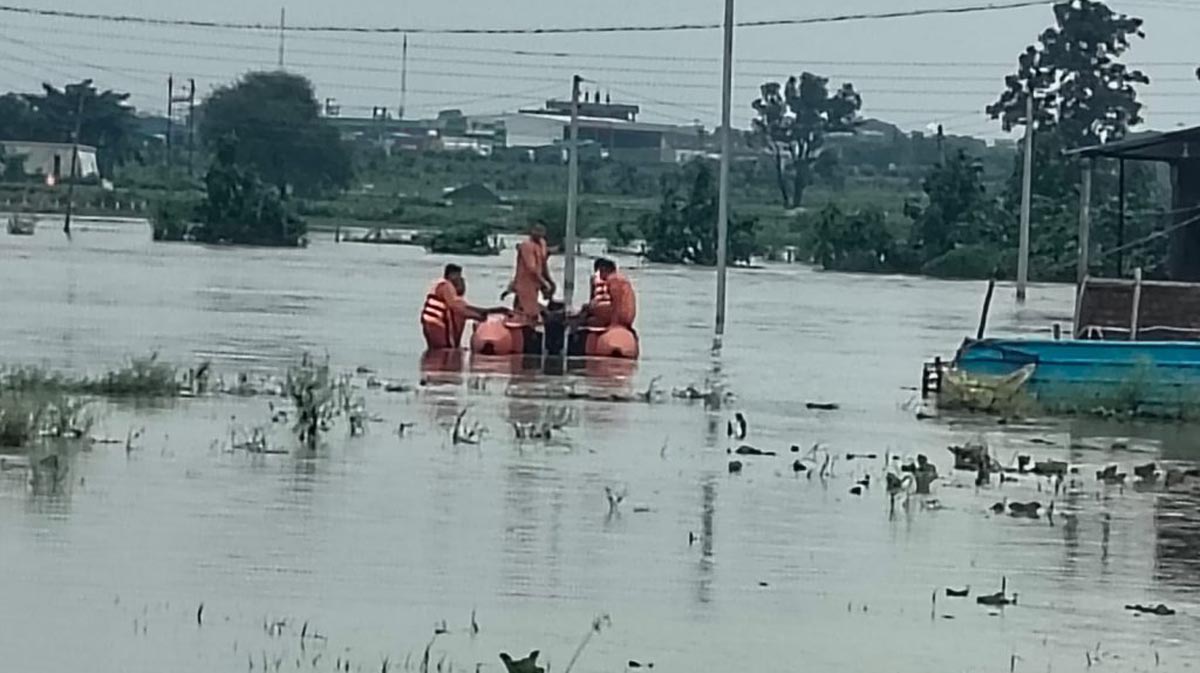 नागपूर येथे मुसळधार पाऊस; उपमुख्यमंत्री देवेंद्र फडणवीस यांच्याकडून परिस्थितीचा आढावा