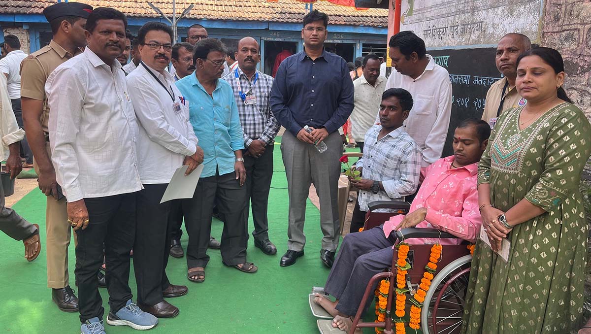 कोल्हापूर जिल्ह्यात दुपारी 3 पर्यंत सरासरी 54.06 टक्के मतदान