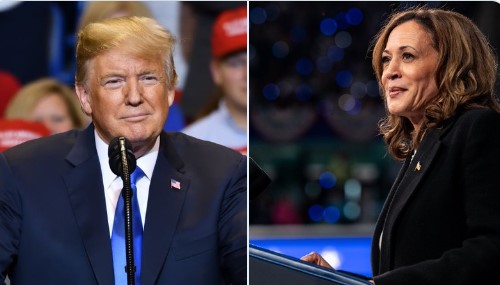 डोनाल्ड ट्रम्प की कमला हॅरिस? ...आज मतदान!