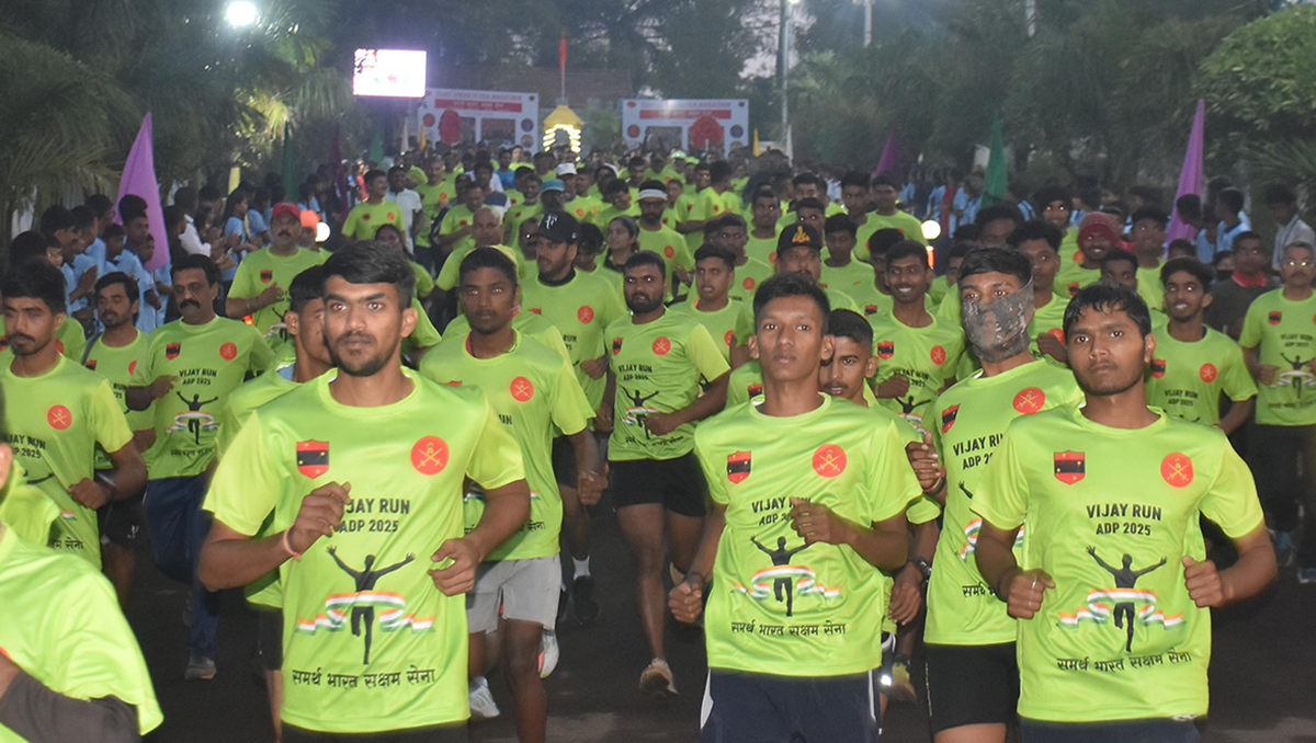 विजय दिवस अल्ट्रा मॅरेथॉनला कोल्हापुरकरांची अविश्वसनीय दाद
