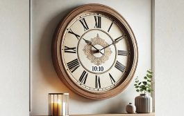 घरातील घड्याळ : वेळ आणि सकारात्मकतेचे प्रतीक