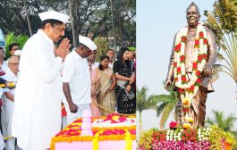 लोकनेते स्व.राजारामबापू पाटील यांना पुण्यतिथी निमित्त कारखाना कार्यस्थळावर अभिवादन
