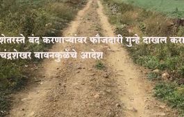 शेतरस्ते बंद करणाऱ्यांवर फौजदारी गुन्हे दाखल करा, चंद्रशेखर बावनकुळेंचे आदेश
