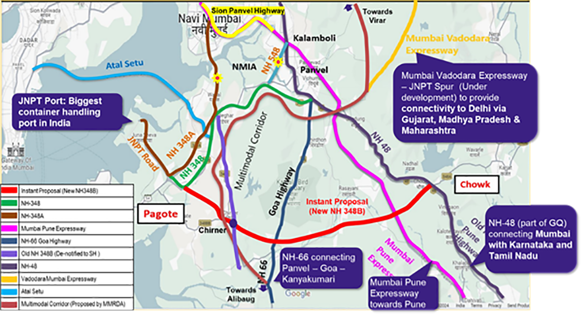 सहापदरी प्रवेशनियंत्रित ग्रीनफिल्ड महामार्गास केंद्रीय मंत्रिमंडळाची मंजुरी