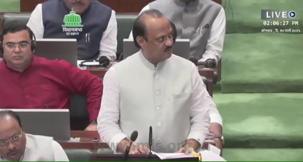 महाराष्ट्राचा अर्थसंकल्प सादर; अर्थमंत्री अजित पवारांनी केल्या 'या' मोठ्या घोषणा