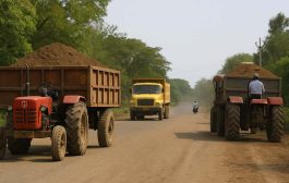 गौण खनिज वाहतुकीत बेशिस्तपणा; नियमांचं उघडपणे उल्लंघन