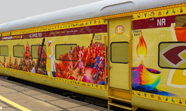 ‘भारत गौरव टुरीस्ट ट्रेन’च्या माध्यमातून छत्रपती शिवरायांचा जाज्वल्य इतिहास अनुभवण्याची संधी