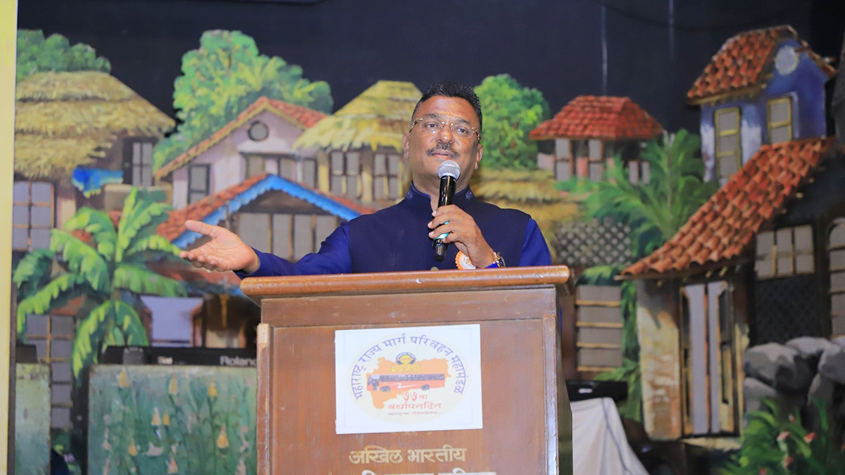एसटीला देशात क्रमांक एकची परिवहन संस्था करण्याचे ध्येय - परिवहन मंत्री प्रताप सरनाईक