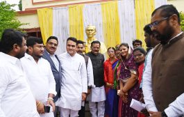 वाटेगाव येथे अण्णाभाऊ साठेंचे सुंदर स्मारक लवकरच साकारणार – मंत्री संजय शिरसाट यांची ग्वाही