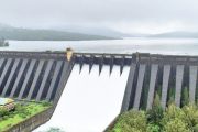 Koyna Dam : कोयना धरणातील पाणीसाठ्याने गाठले अर्धशतक