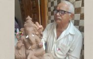 गणेश मूर्तींचे रंगकाम सुरु... शाडूच्या मूर्तीसाठी गणेशभक्तांची पसंती!