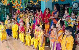 इस्लामपुरात 'मुक्तांगण' मध्ये चिमुकल्यांची दहीहंडी