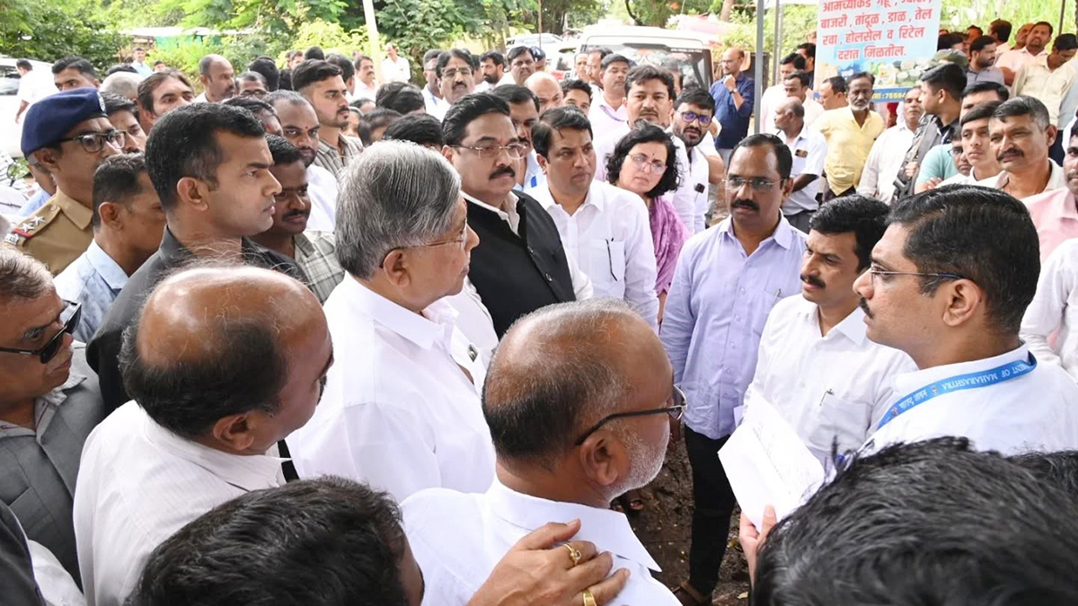 पूरबाधितांच्या नुकसानीचे पंचनामे तातडीने करा - पालकमंत्री चंद्रकांत पाटील