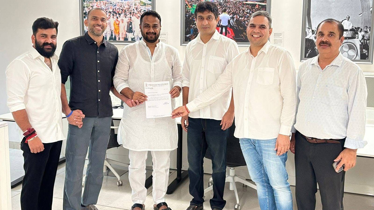 महाराष्ट्र प्रदेश युवक काँग्रेसच्या अध्यक्षपदी शिवराज मोरे यांची नियुक्ती