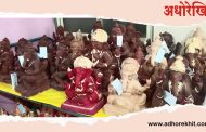 Eco Friendly Ganpati : तपकिरी, शुभ्र रंगातील गणेश मूर्तीना मागणी