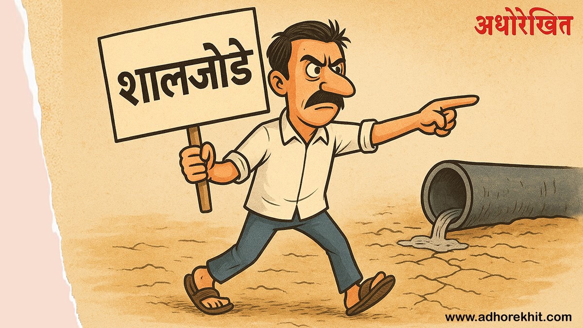 'अधोरेखित'वर नवीन सदर... ‘शालजोडे’ लवकरच!