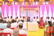 कृष्णा कारखान्याच्या ६६ व्या गळीत हंगामाचा मुहूर्त; कर्मचाऱ्यांना १२ टक्के पगारवाढ
