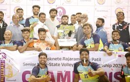 राज्य अजिंक्यपद व्हॉलीबॉल स्पर्धेत पुरुषांत मुंबई उपनगर, तर महिलांत पुणे जिल्हा विजेता