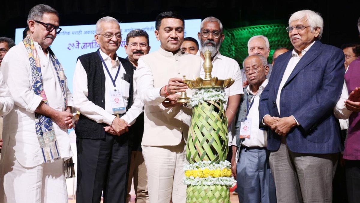 ‘शोध मराठी मनाचा’ संकल्पनेवर २१ व्या जागतिक मराठी संमेलनाचे आयोजन करताना गोव्याला अभिमान : मुख्यमंत्री डॉ. प्रमोद सावंत