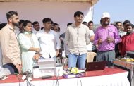 साखराळे : राजारामबापू खुल्या मैदानात आयोजित पोलीस भरती सराव परीक्षेला पाच जिल्ह्यातील मुला-मुलींचा उत्स्फूर्त प्रतिसाद