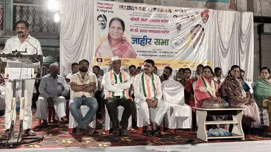 शेतकऱ्यांच्या मुळावर उठणाऱ्यांना या निवडणुकीत जागा दाखवून द्या - आ.जयंत पाटील