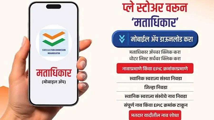 मतदार यादीतील नाव शोधण्यासाठी ‘मताधिकार’ मोबाईल ॲप!