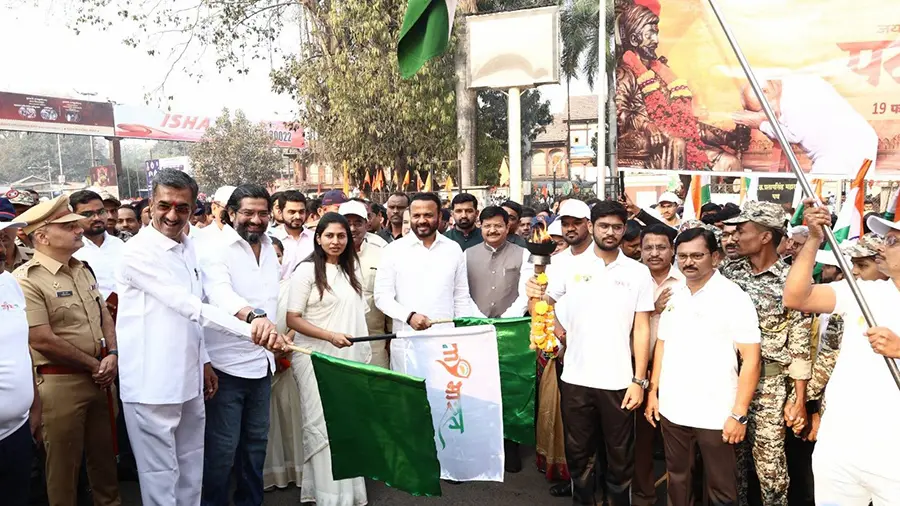 सातारा शिवमय! 'जय शिवाजी, जय भारत' मेगा पदयात्रेत १२ हजारांहून अधिक शिवप्रेमी सहभागी