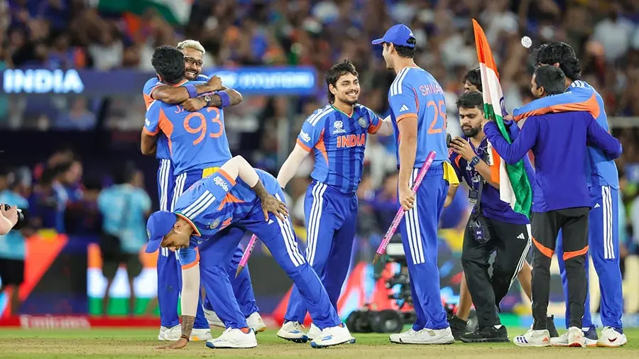 IND vs NZ T20 WC Final : भारताने रचला इतिहास! न्यूझीलंडचा ९६ धावांनी धुव्वा उडवत सलग दुसऱ्यांदा 'चॅम्पियन'