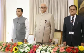 न्यायमूर्ती (निवृत्त) संदीप के. शिंदे यांनी घेतली गोव्याचे लोकायुक्त म्हणून शपथ