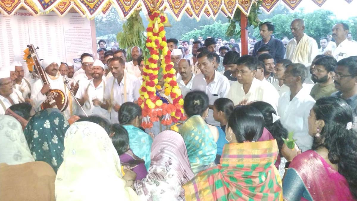 बहे येथील रामलिंग बेटावर हनुमान जन्मोत्सव उत्साहात