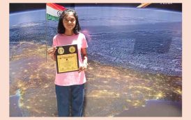 तन्वीराजे पिसाळचे होमी भाभा स्पर्धेत सुवर्ण यश