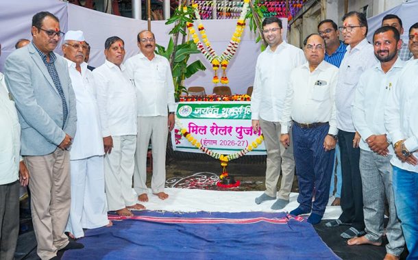 जयवंत शुगर्समध्ये मिल रोलर पूजन उत्साहात