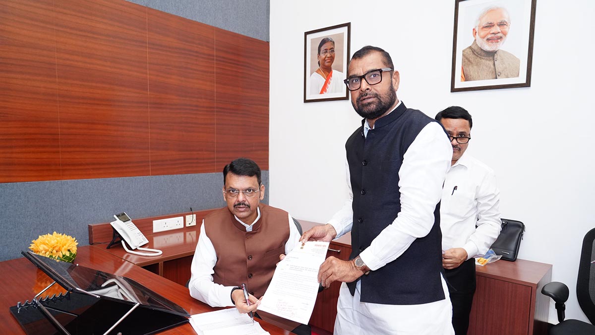 सांगलीतील सहा तालुक्यांचा दुष्काळग्रस्त यादीत समावेश करा; आमदार सदाभाऊ खोत यांची मुख्यमंत्र्यांकडे मागणी